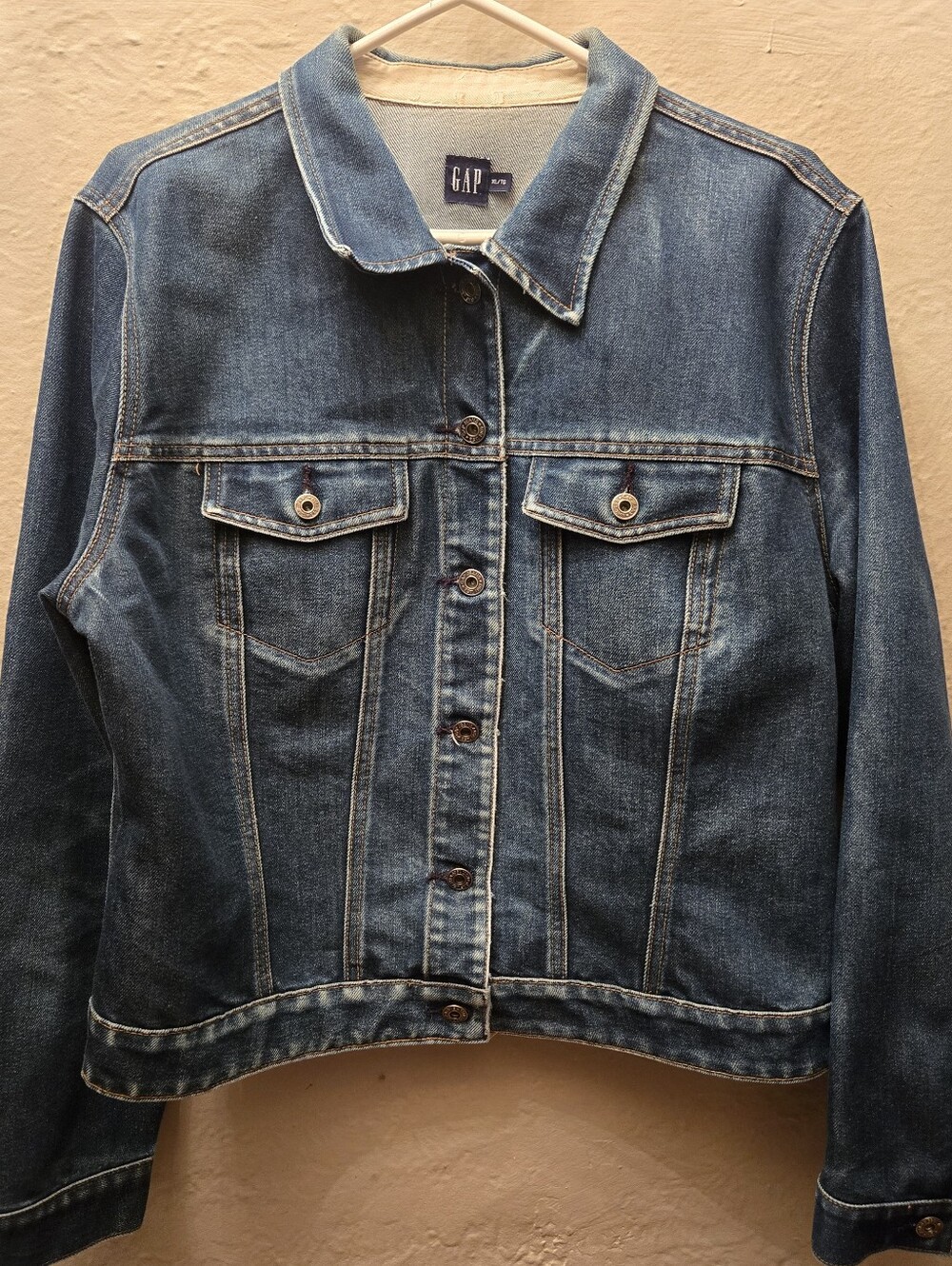 GAP Vintage Denim Jacket XL Medium Wash Jean Jacket